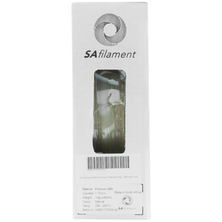 SA Filament ABS Premium Filament 1kg - Natural / Ivory - image 13