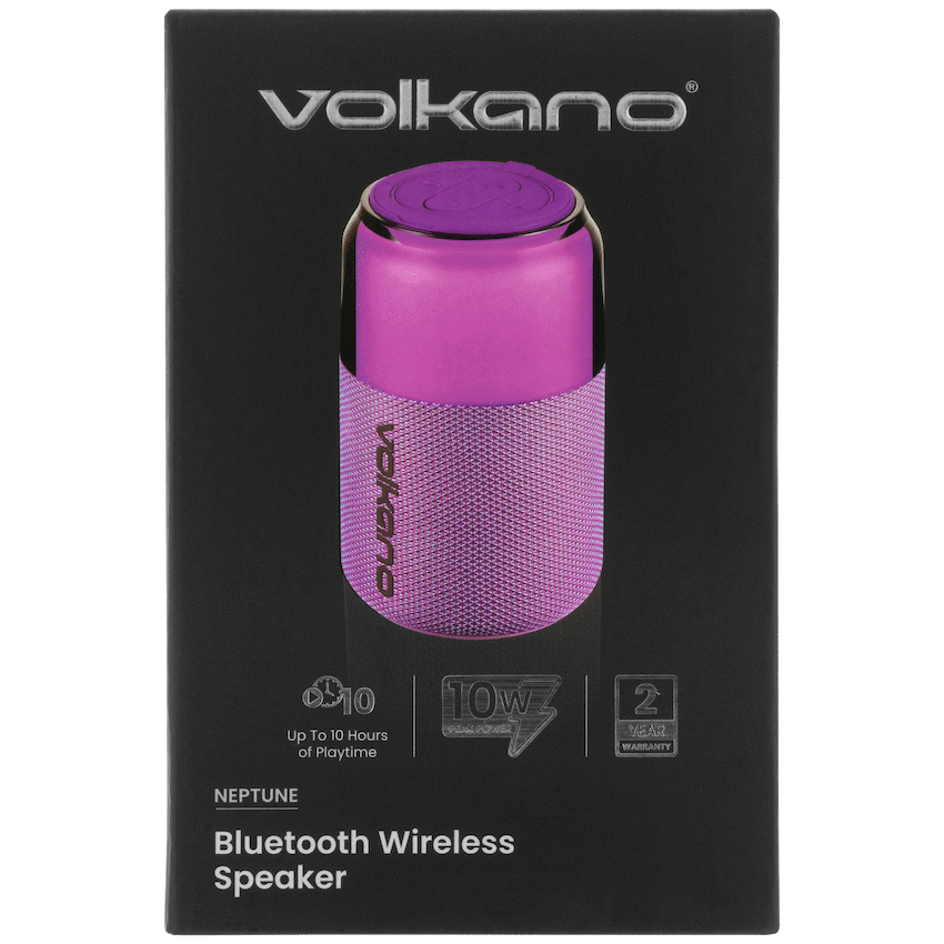 Volkano Neptune Bluetooth Wireless Speaker - Purple - image 13