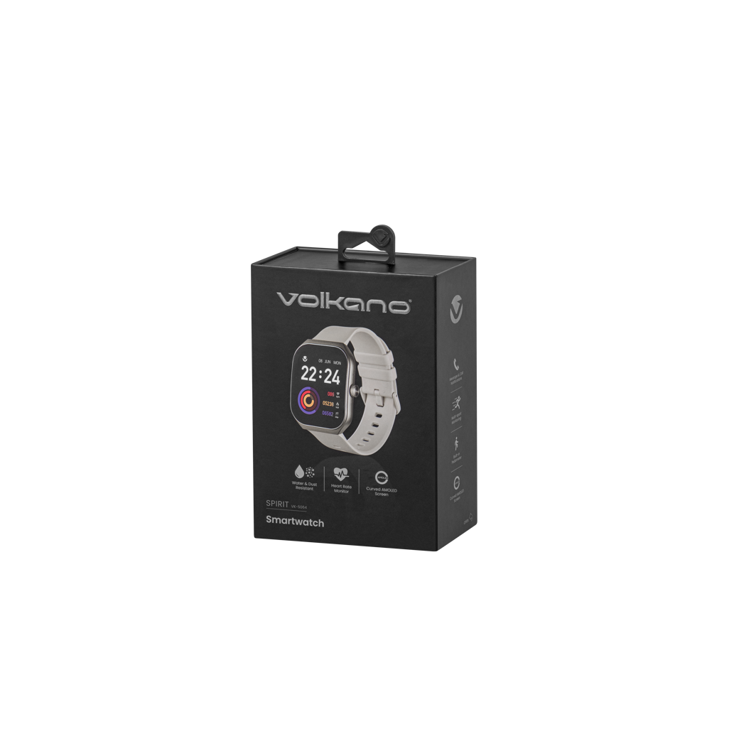 Volkano Spirit Series Smart Watch - Starlight Silver