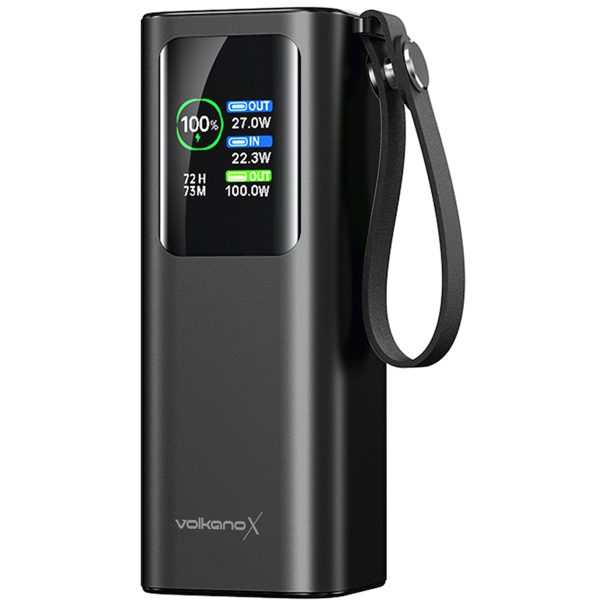 VolkanoX Titan Series - 20 000 mAh - Power Bank with retractable Type-C Cable with Flashlight - image 13