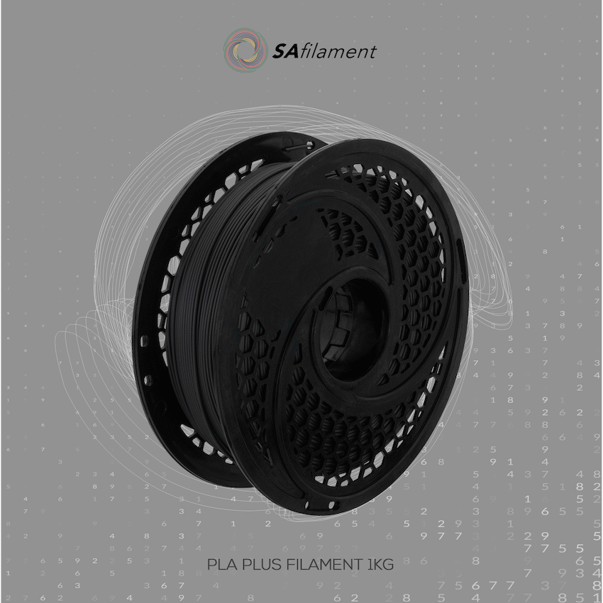SA Filament Silk PLA Plus Filament 1kg - Gun Metal - image 13