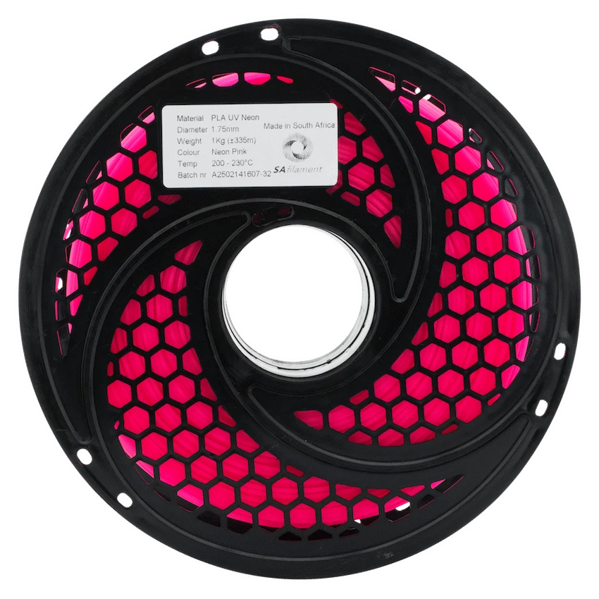SA Filament PLA UV Neon Filament 1kg -  Pink - image 13