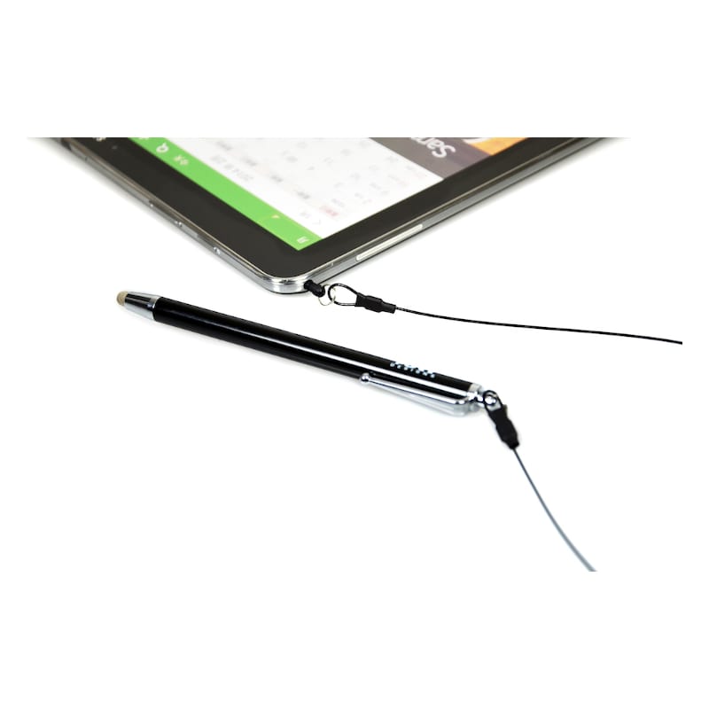 Port Designs Metallic Tip Stylus with 40cm Cable - Black – image 3