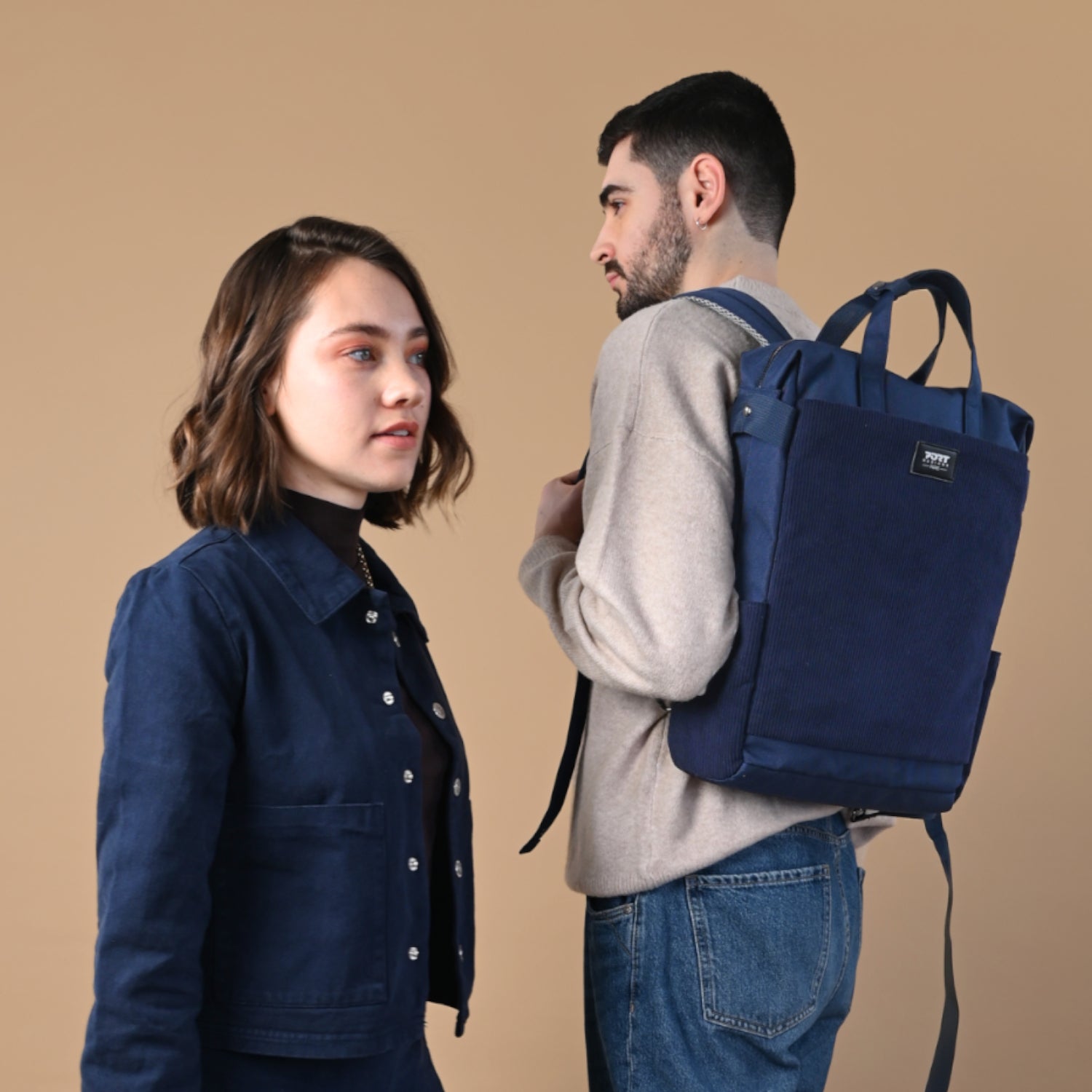 Port Designs Milano II ECO 14/16″ Totepack – Navy Blue – image 4