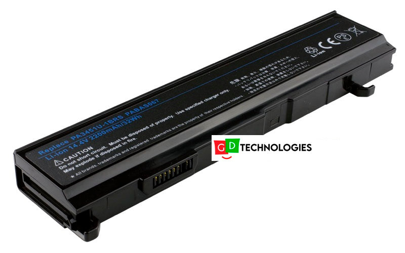 TOSHIBA SATELLITE A100 14.4V 2600MAH/37WH REPLACEMENT BATTERY