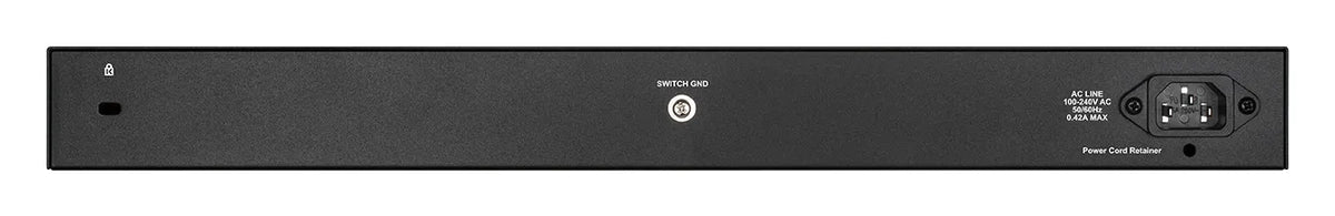 D-Link 28-Port Gigabit Smart Managed Switch; 24 port 10/100/1000Base-T ports + 4 SFP ports