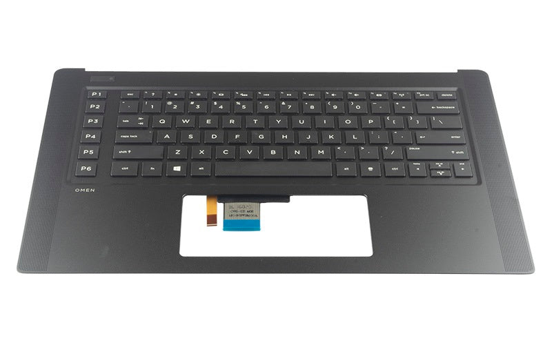 HP OMEN PRO 15 REPLACEMENT KEYBOARD WITH C-SHELL/TOP CASING