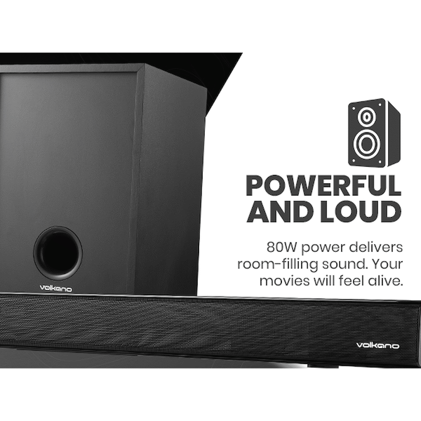 Volkano Turbulent Series 80w 2.1 Soundbar - image 14