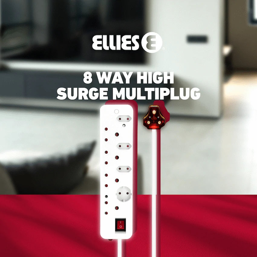 Ellies 8-Way High Surge Multiplug 0.5m - image 14