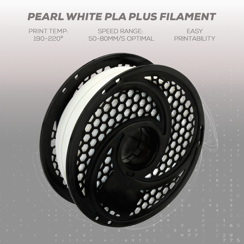 SA Filament Silk PLA Plus Filament 1kg - Pearl White - image 14