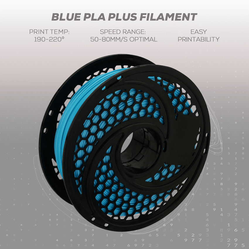 SA Filament PLA Plus Chrome Filament 1kg - Blue - image 14