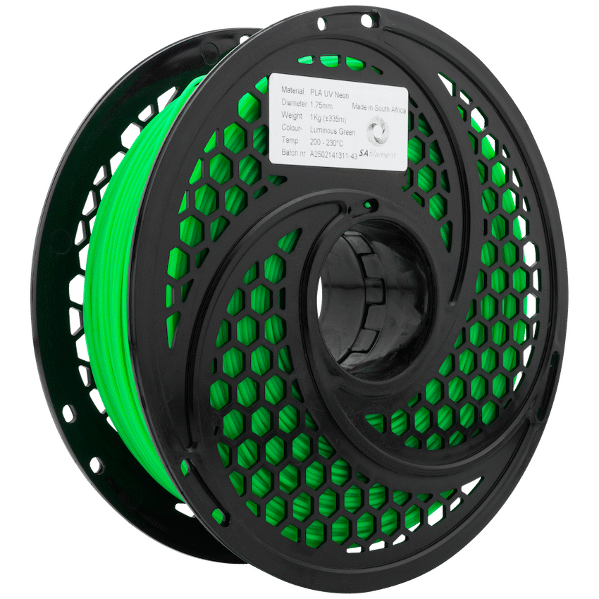 SA Filament PLA UV Neon Filament 1kg -  Luminous Green - image 14