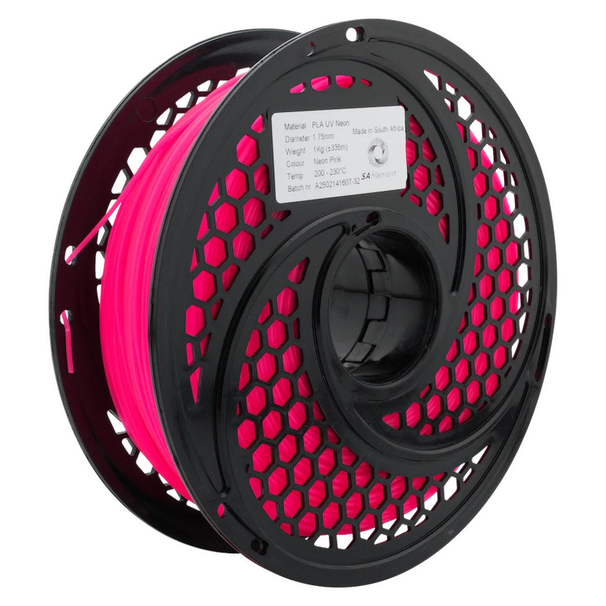 SA Filament PLA UV Neon Filament 1kg -  Pink - image 14