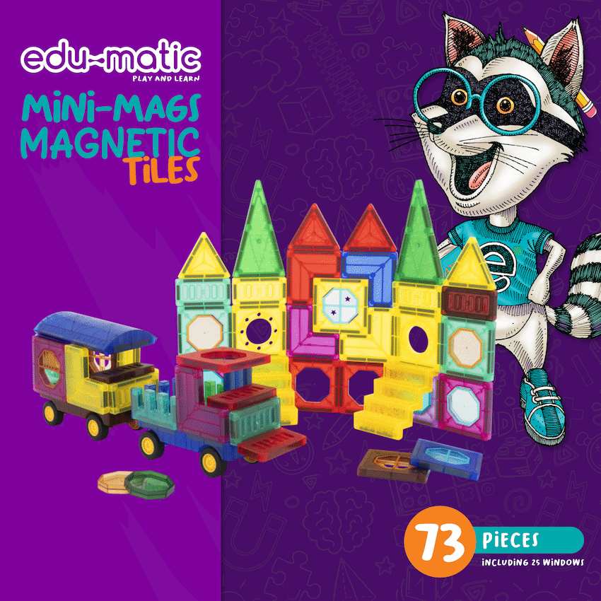 73 Magnetic Tiles, Windows, Stickers and Snowmen - image 14
