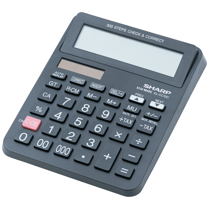 Sharp EL-CC12D Desk Calculator - CheckCorrect Tax - image 14