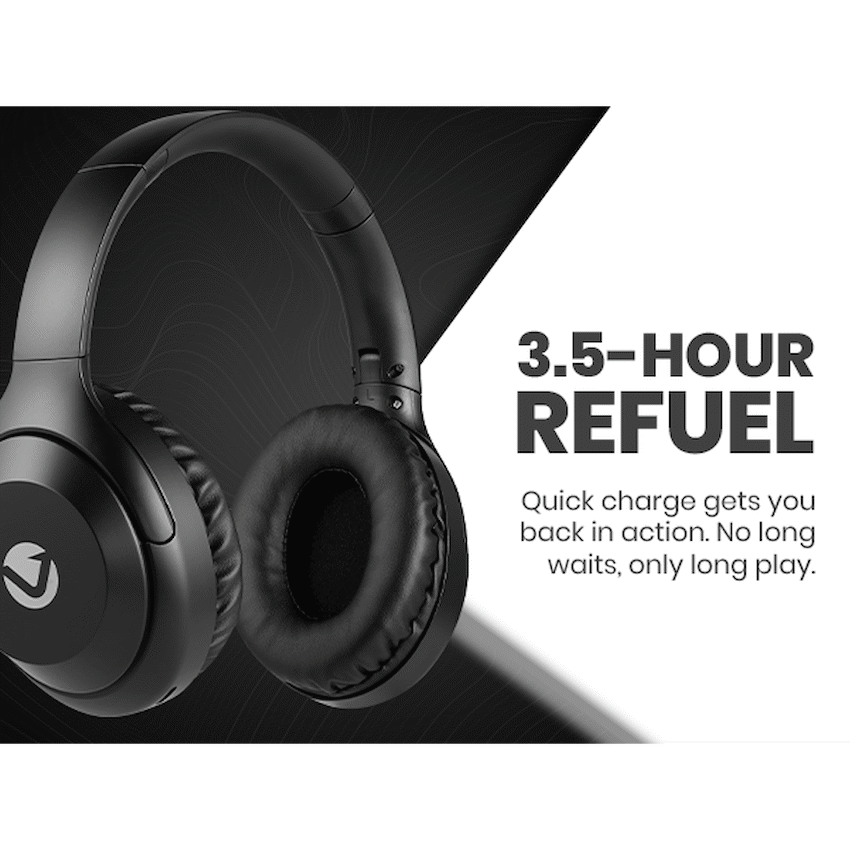Volkano Cosmic 2 Series Bluetooth Headphones - Black - image 14