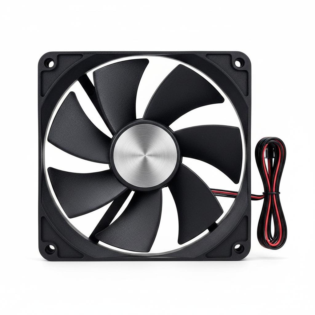 140MM CHASSIS FAN BLACK - image 2