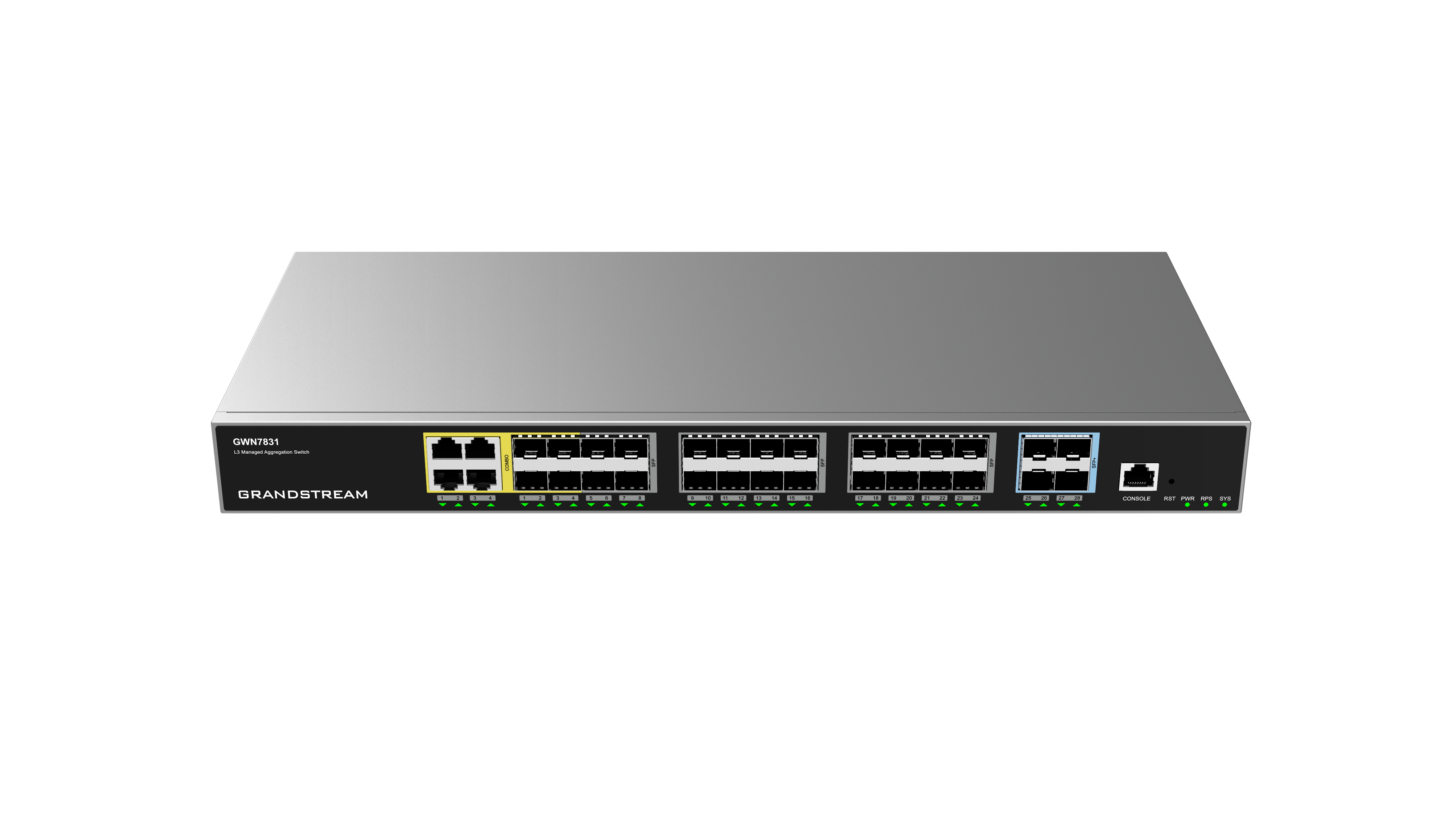 Grandstream Enterprise L3 Aggregation Managed Switch | GWN7831 - image 3