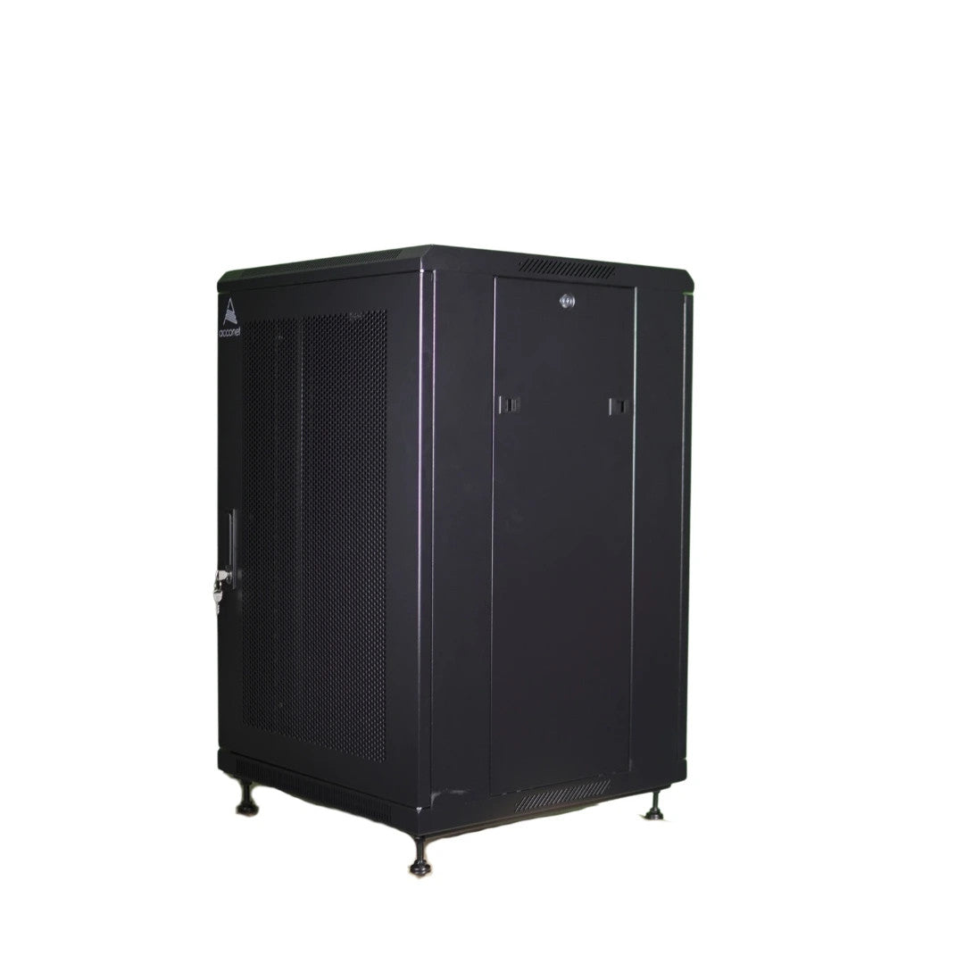 Acconet 18U Unassembled Floor Standing 600mm Cabinet Perforated - image 3