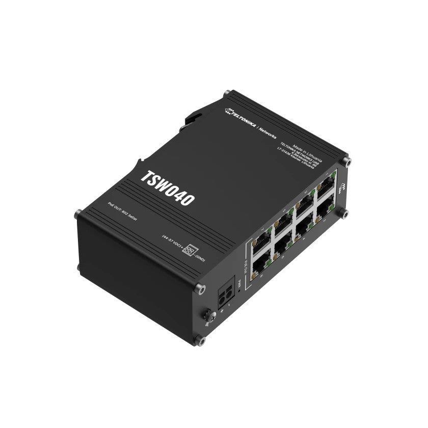 Teltonika Industrial 8 port PoE+ Switch | TTK-TSW040 - image 4