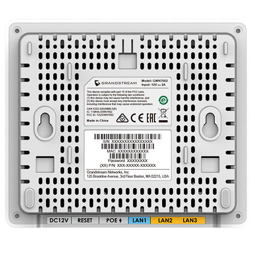 Grandstream Enterprise WiFi 6 In-Wall Indoor Access Point | GWN7604 - image 4
