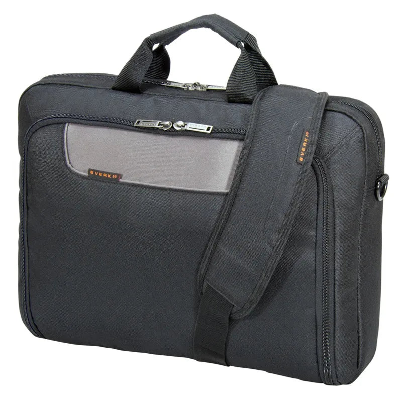 EVERKI ADVANCE BRIEFCASE | Fits up to 17.3 inch laptops | Trolley handle pass-through | Ergonomic two-way shoulder strap - image 5