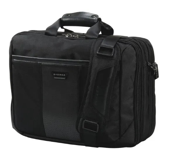 EVERKI VERSA BRIEFCASE | Fits up to 17.3 inch laptops | Files and documents compartment | Leather handles and accents - image 16