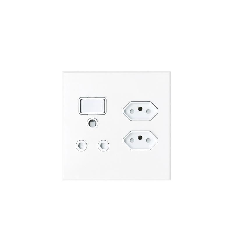 WALL SOCKET 16A ROUND+ 2 X16A FLAT - image 2
