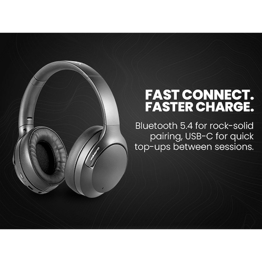 Volkano Odyssey ANC Bluetooth Wireless Headphone - Black - image 15