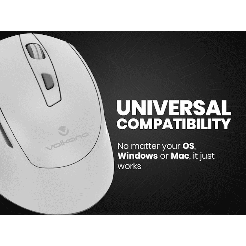 Volkano Chrome Series Wireless Mouse - Gray - image 15