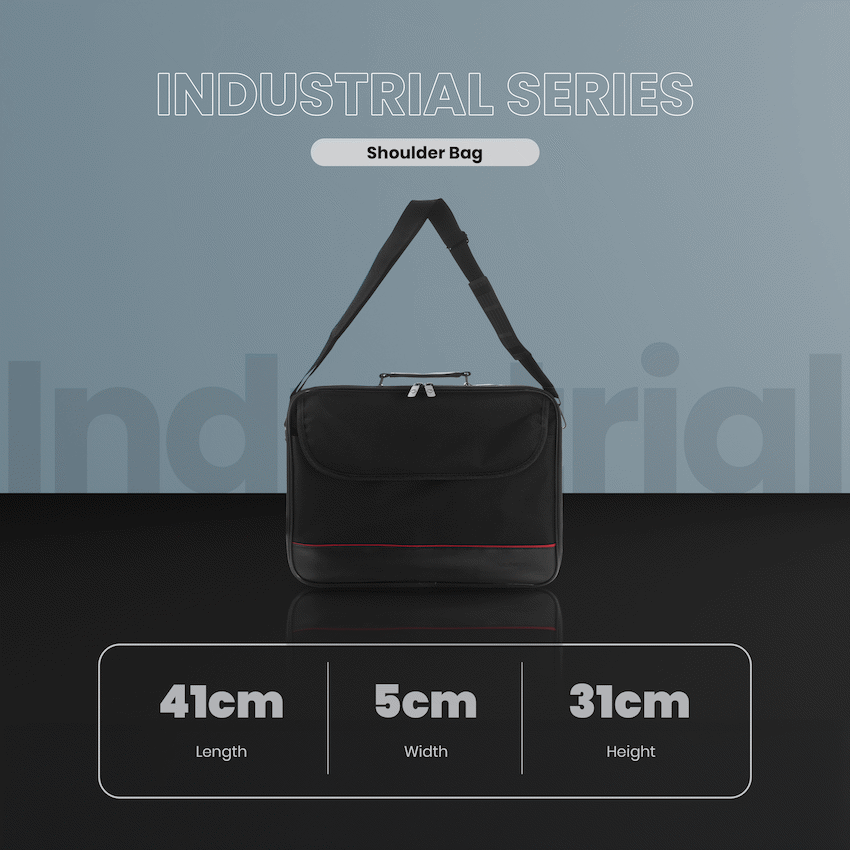 Volkano Industrial Series Shoulder Bags - Black - image 15