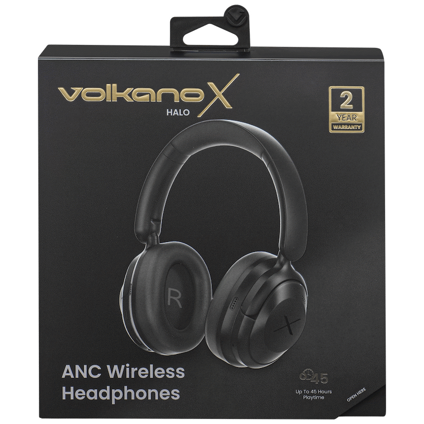 VolkanoX Halo ANC Bluetooth Headphone - Black - image 15