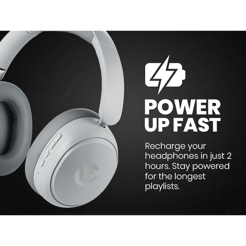 Volkano Lexi Bluetooth Headphone with ANC - Grey - image 15