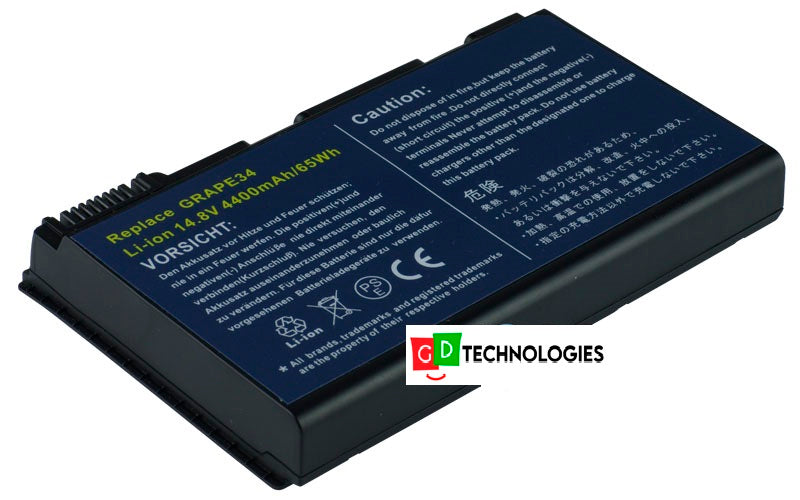 Acer Extensa 5210 14.8V 5200MAH/77WH Replacement Battery