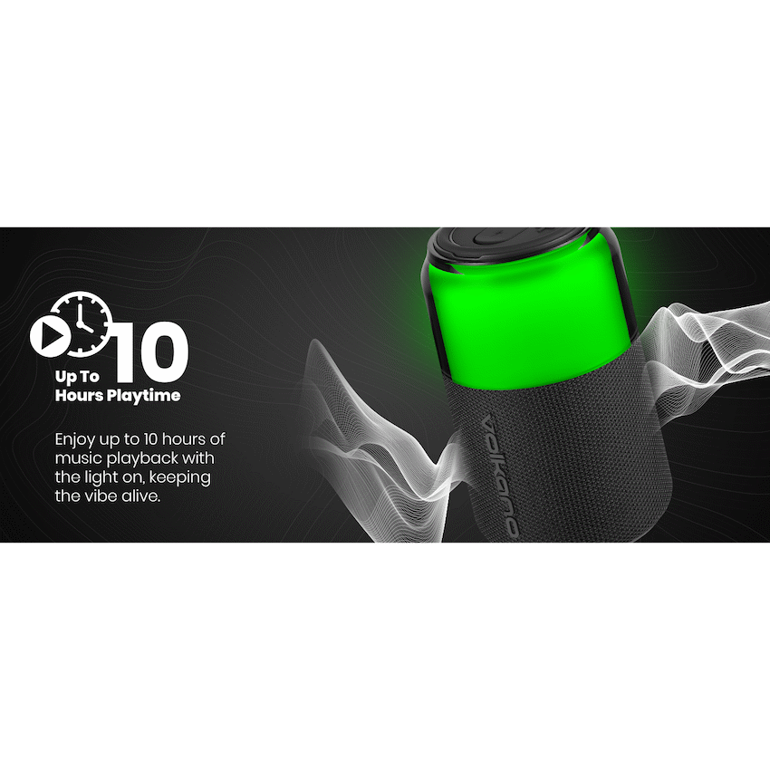 Volkano Neptune Bluetooth Wireless Speaker - Black - image 15