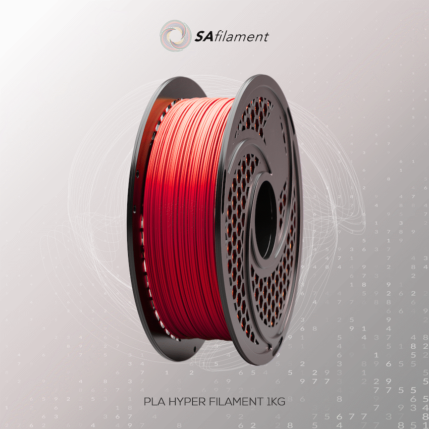 SA Filament PLA Hyper Filament 1kg - Red - image 15