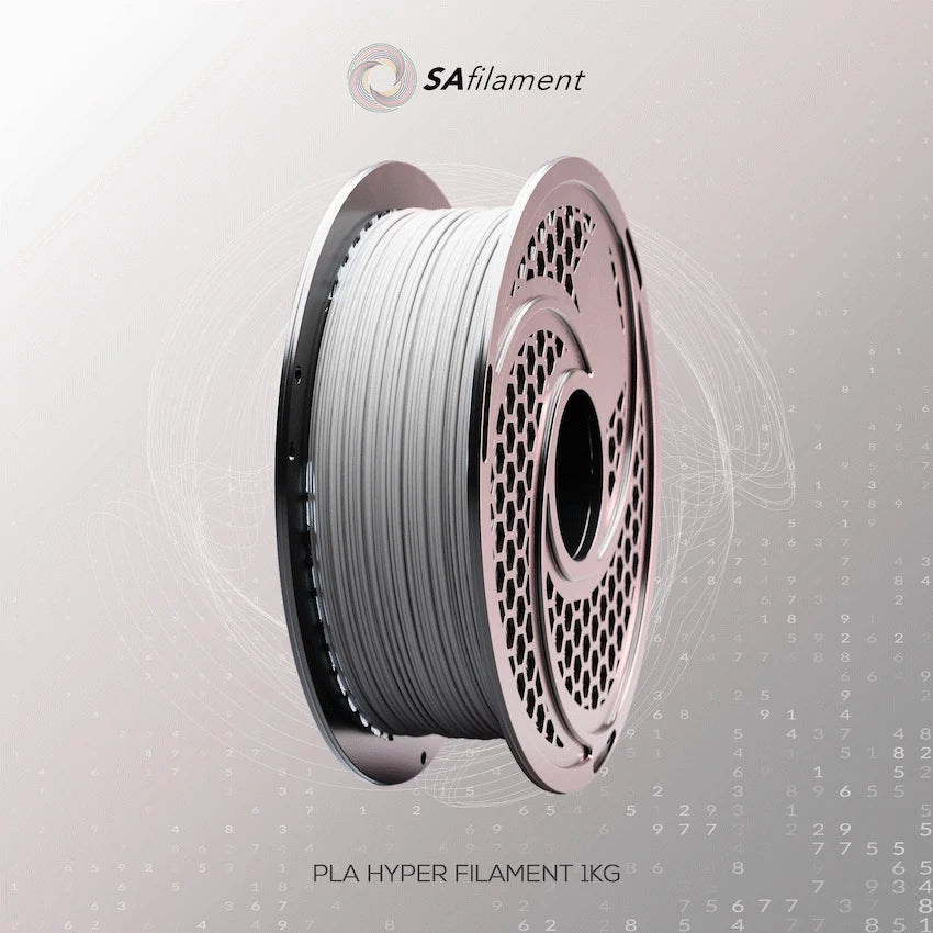 SA Filament PLA Hyper Filament 1kg - Light Grey - image 15