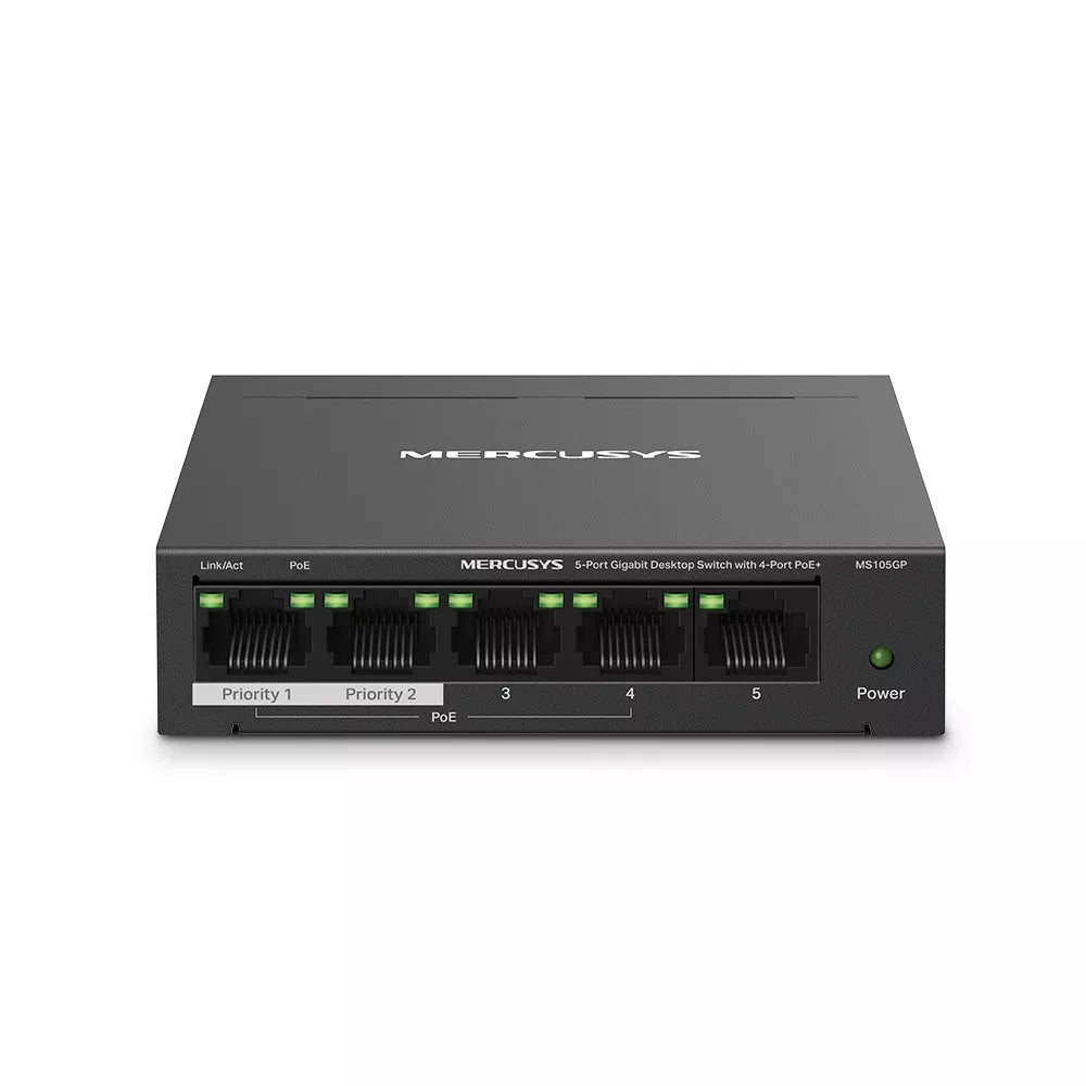 Mercusys 5-Port Gigabit PoE Desktop Switch | MRC-MS105GP - image 3