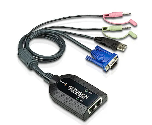ATEN USB VGA CPU Adapter support Dual Output & Virtual Media - image 2