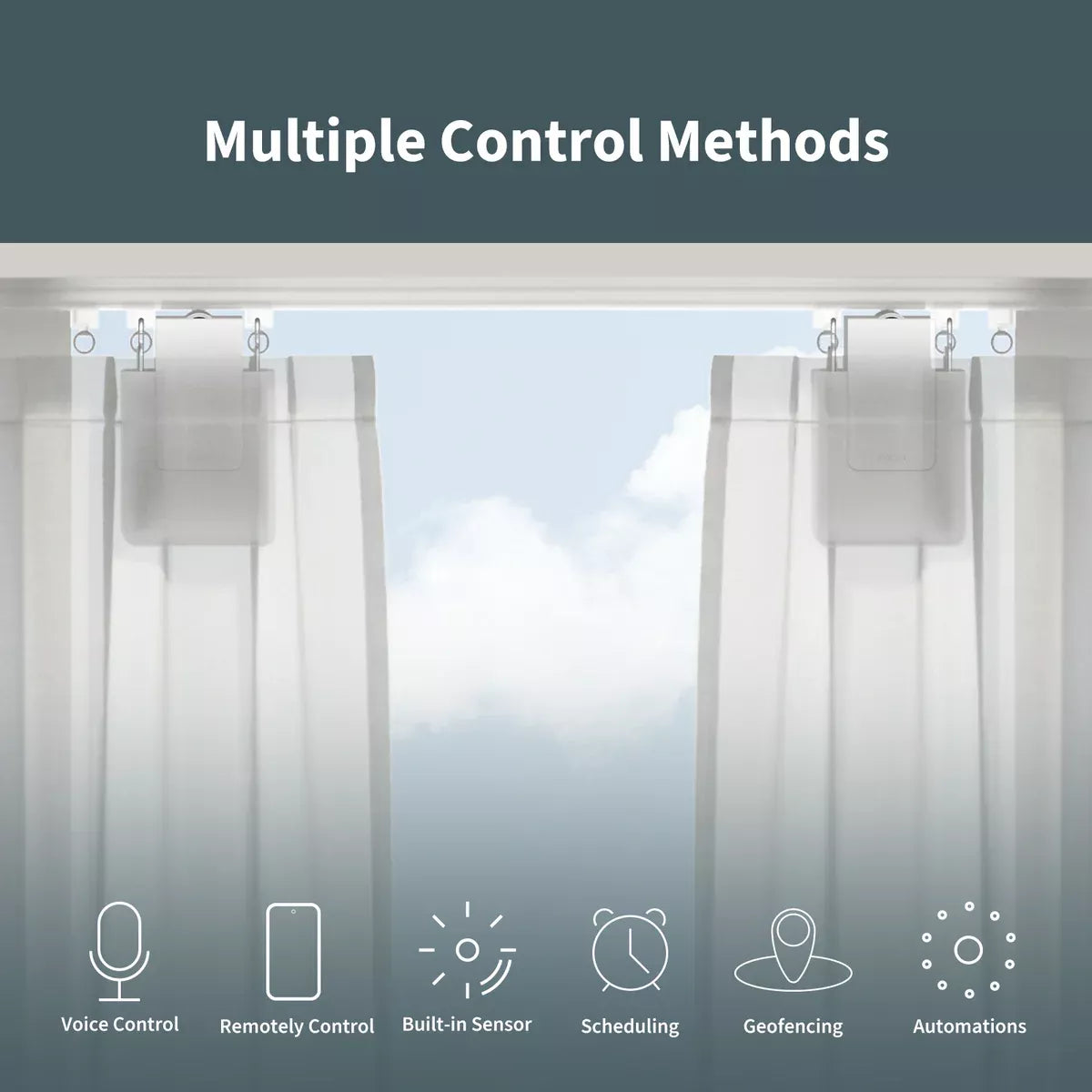 Aqara E1 Smart Curtain Driver Rod Version | CM-M01-ROD - image 5