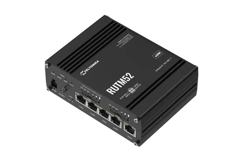 Teltonika Dual 5G Industrial Router | RUTM52 - image 3