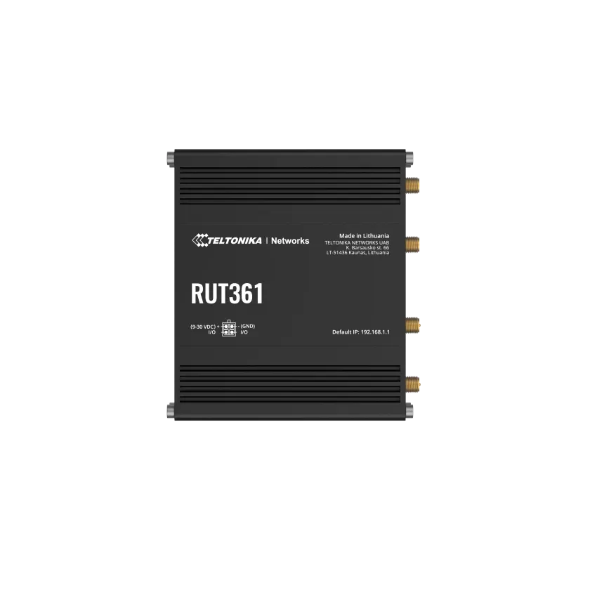 Teltonika Industrial LTE Cat 6 Router | RUT361