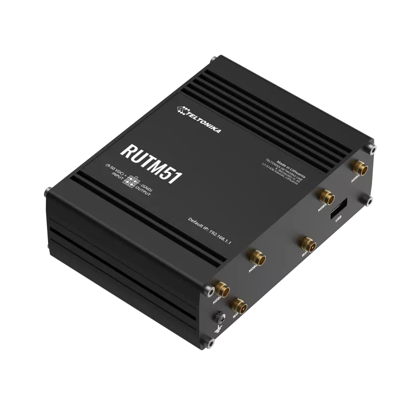 Teltonika Industrial 5G Dual SIM Router | RUTM51 - image 3