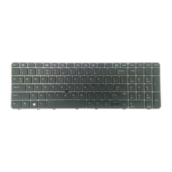 HP ZBOOK 15U G3 REPLACEMENT KEYBOARD Without Backlit