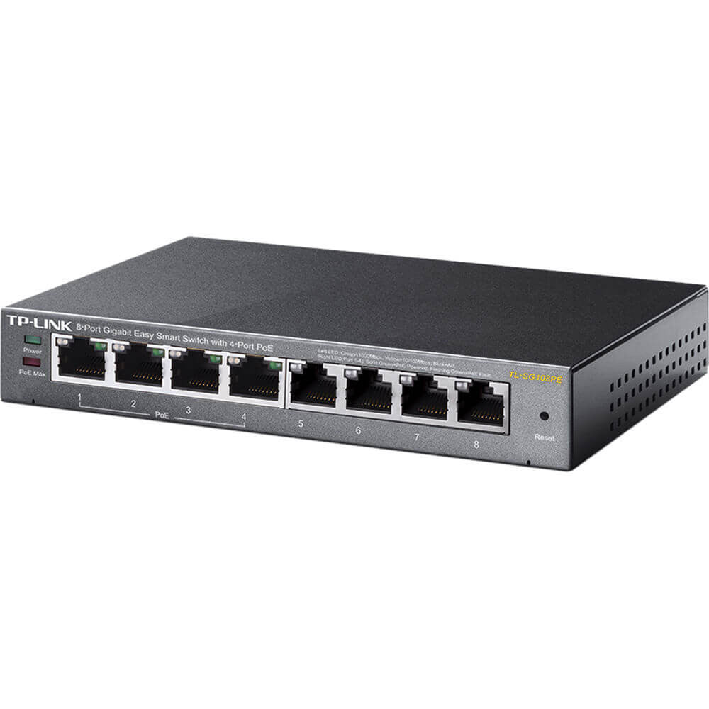 TP-Link 8-port Gigabit Easy Smart PoE Switch | TL-SG108PE - image 3