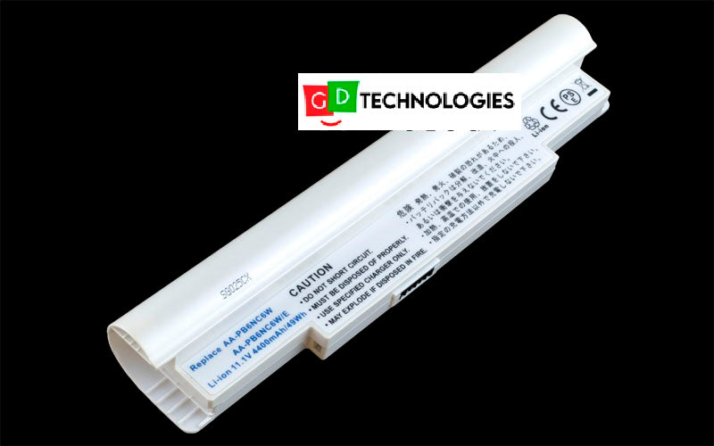 SAMSUNG NC10 11.1V 5200MAH/58WH WHITE REPLACEMENT BATTERY