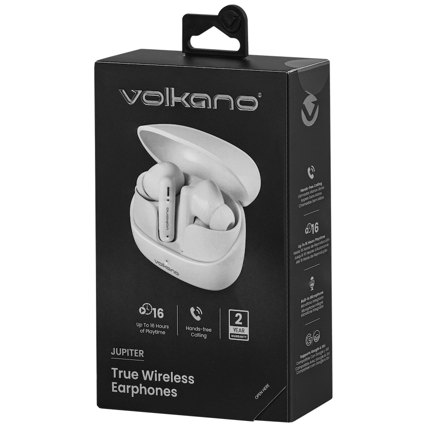 Volkano Jupiter Series TWS Earphones - White - image 16