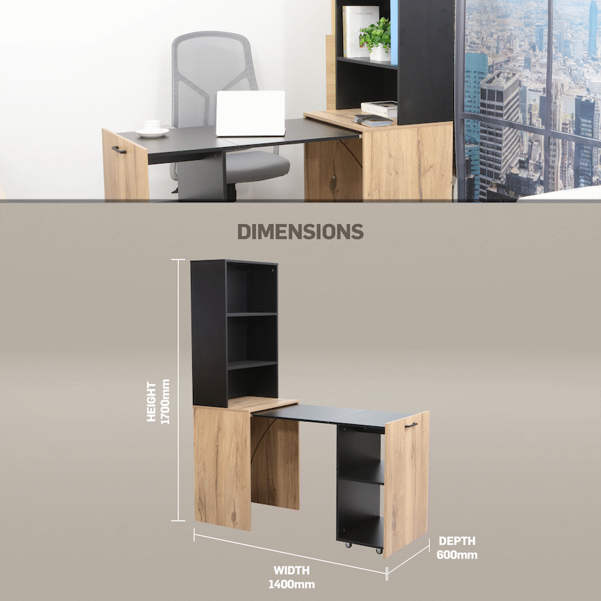 Adaptive Desk, With  Bookshelf - image 16