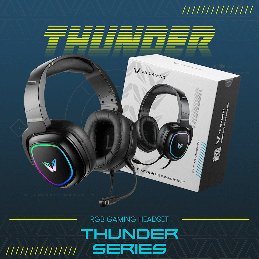 VX Gaming Thunder series Gaming Headset RGB - image 16