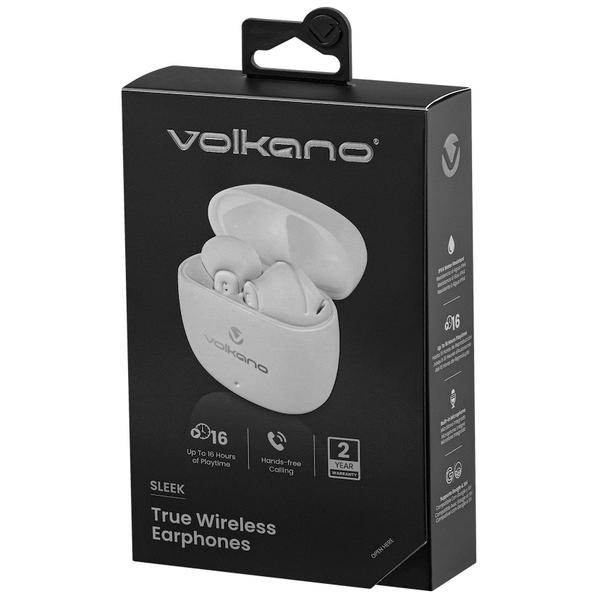Volkano Sleek Series TWS Earphones - White - image 16